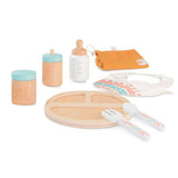 Wooden Feeding Set Doll Accessory Play Set
