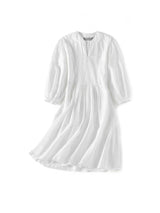 Brush-Stroked Bohemian Dress