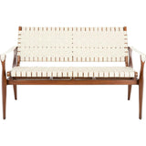 Dilan Leather Loveseat