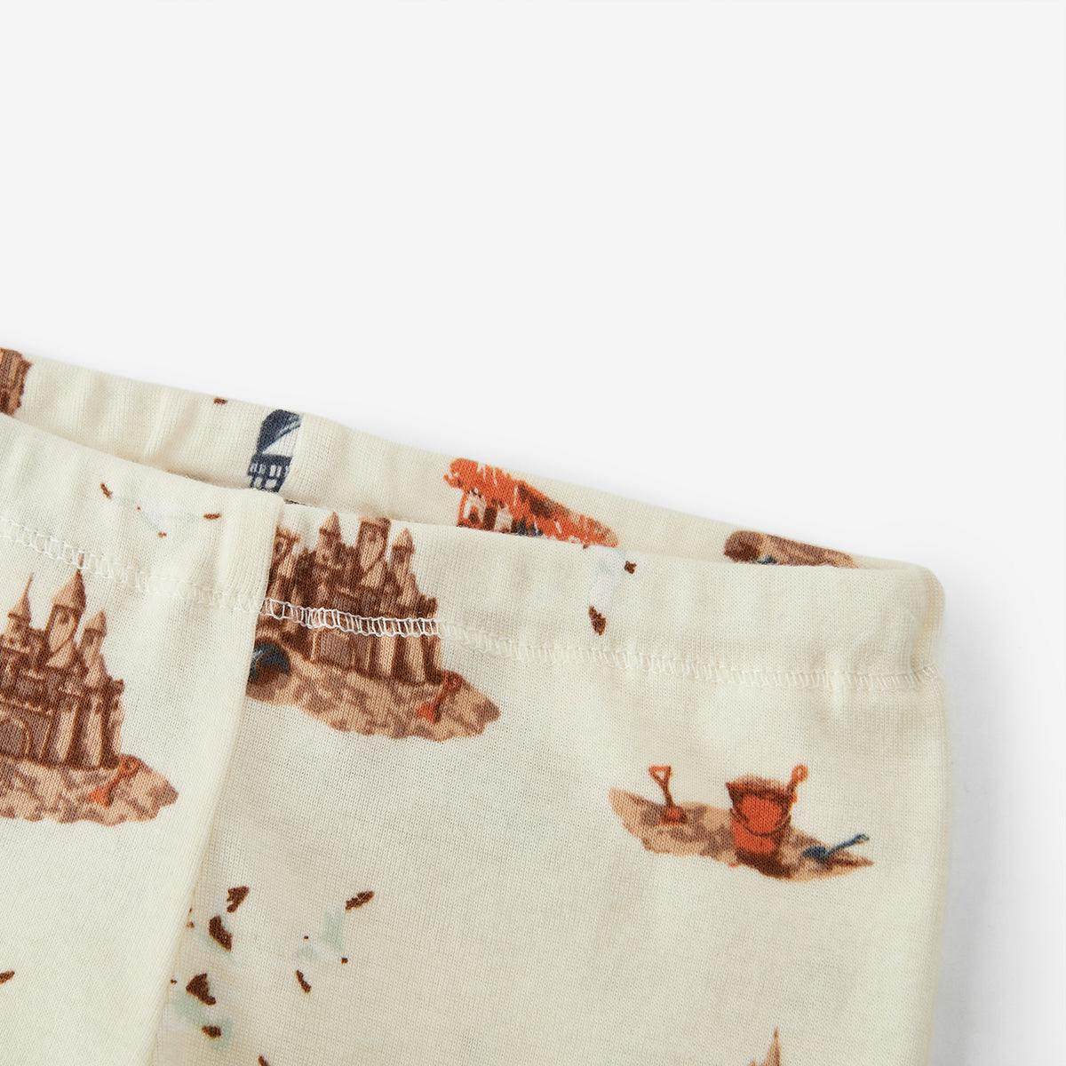 Sandcastle Organic Cotton Dress & Legging Set