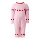 Heart Intarsia Playsuit