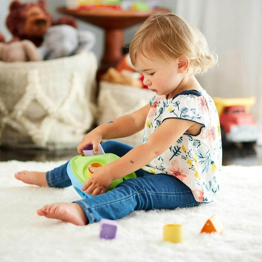 Green Toys: My First Shape Shorter - Blue & Green