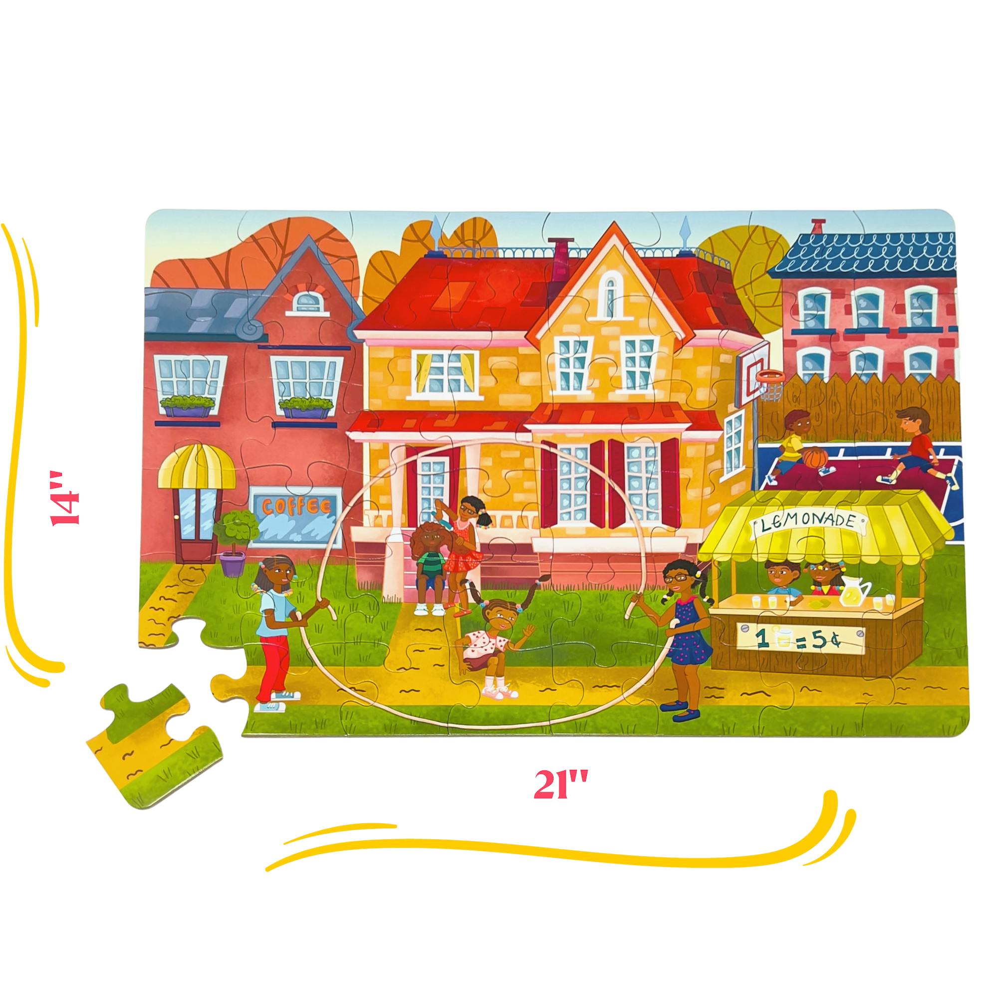 Fun Outside Jumbo Puzzle (48 pieces)