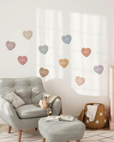 Peel & Stick Fabric Wall Stickers