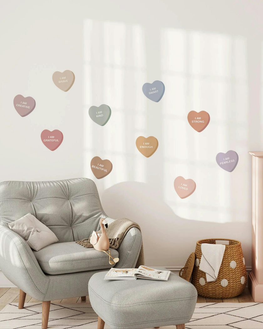 Peel & Stick Fabric Wall Stickers