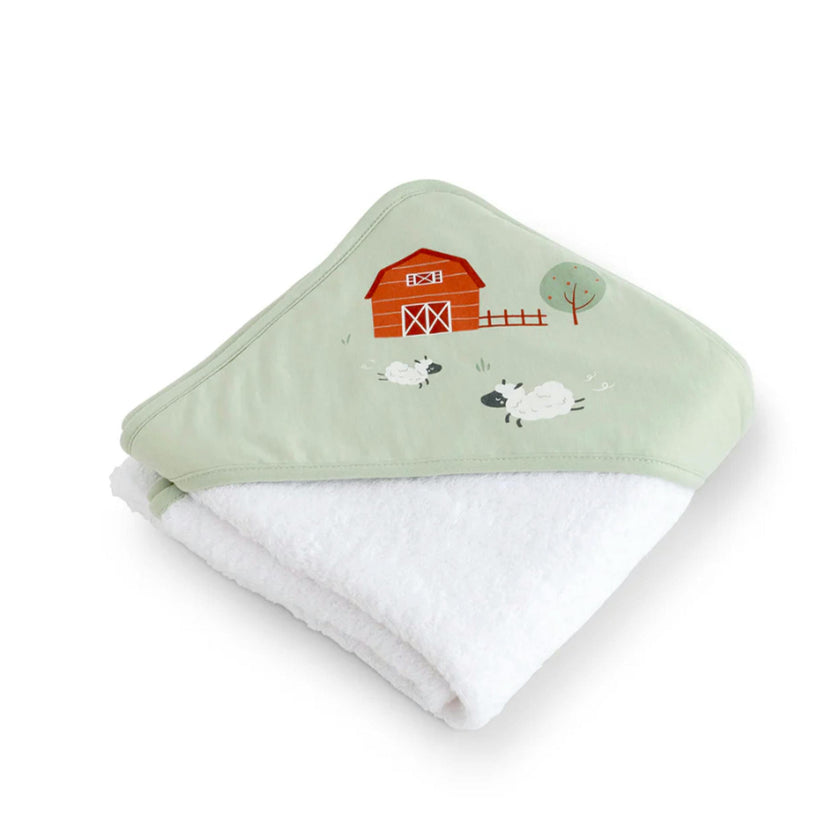 Muslin Swaddle and XL Cape Towel Set