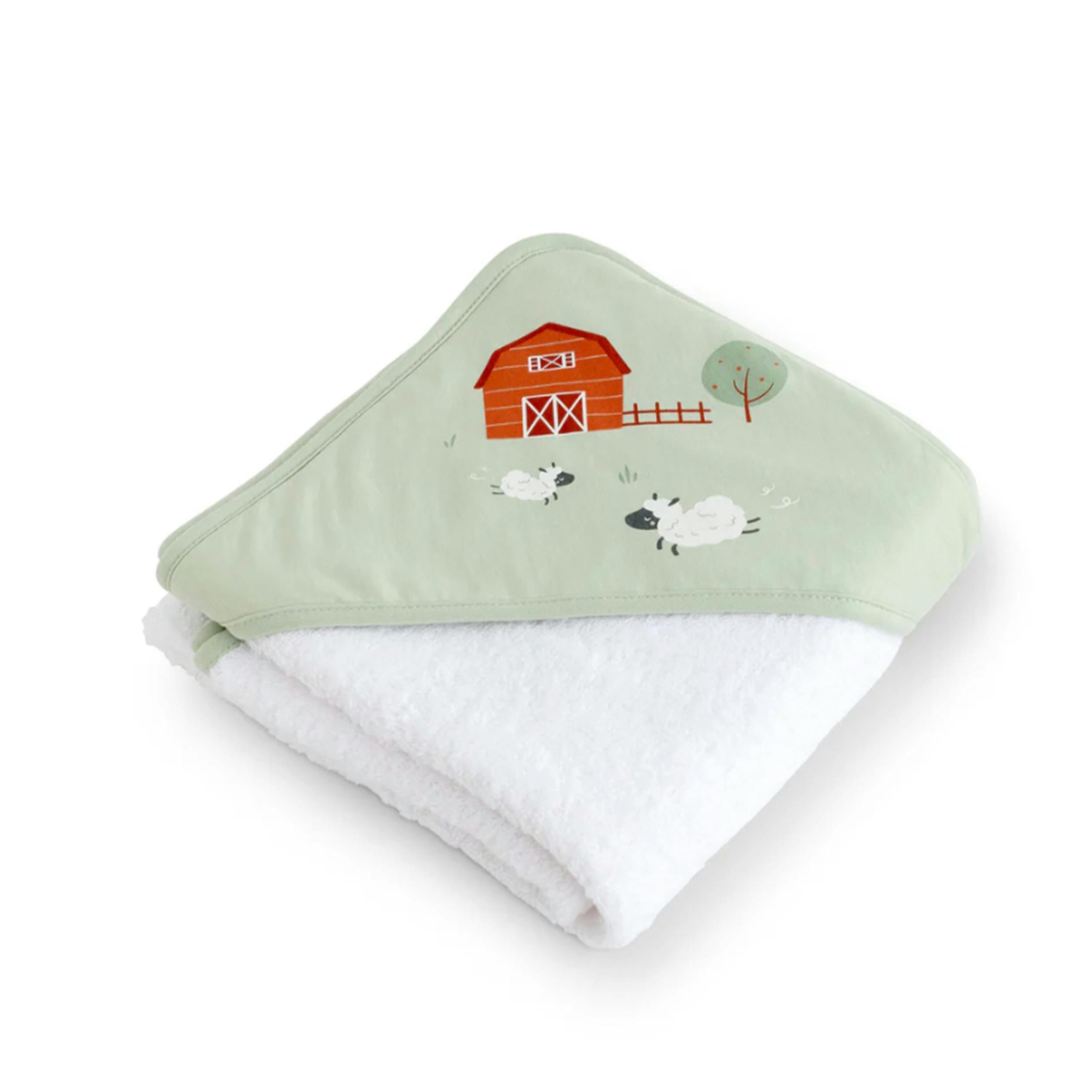 Muslin Swaddle and XL Cape Towel Set