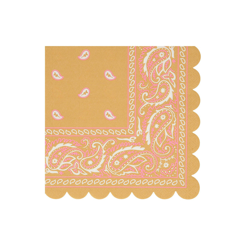 Western Bandana Large Napkins