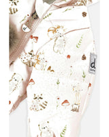 Baby One Piece Snowsuit Adapted For Car Seats Pink Animal Print
