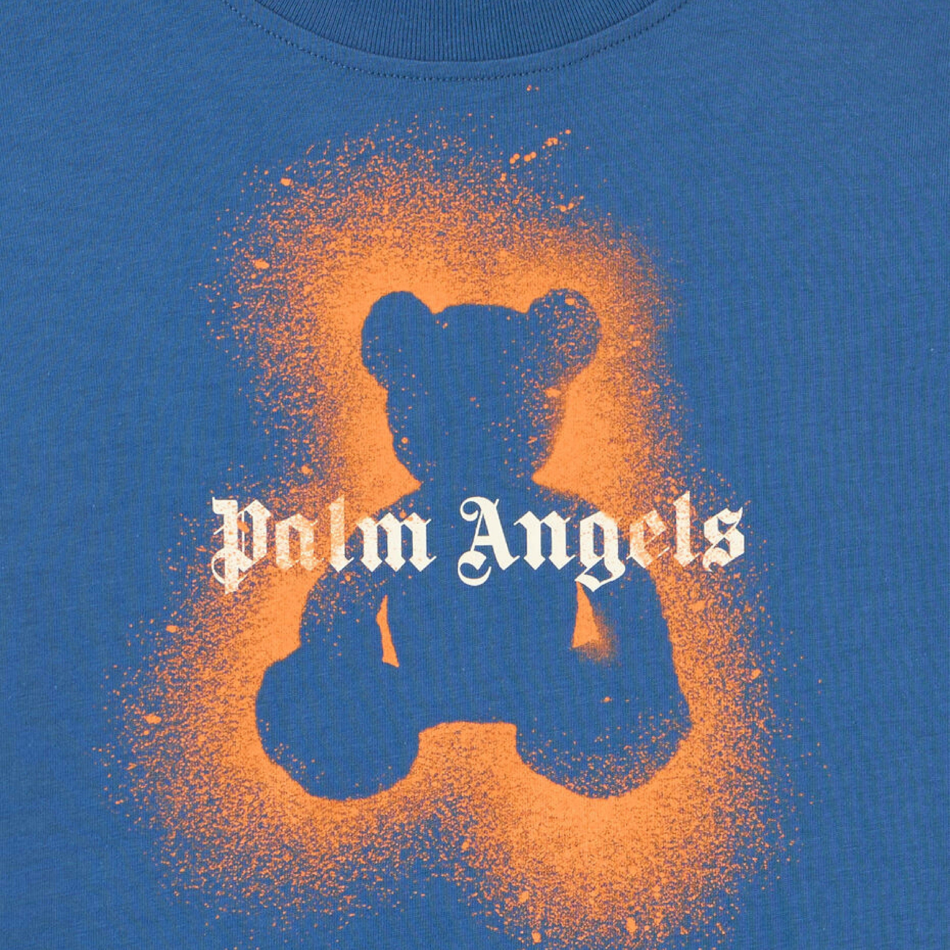 Blue Spray Bear Regular T-Shirt