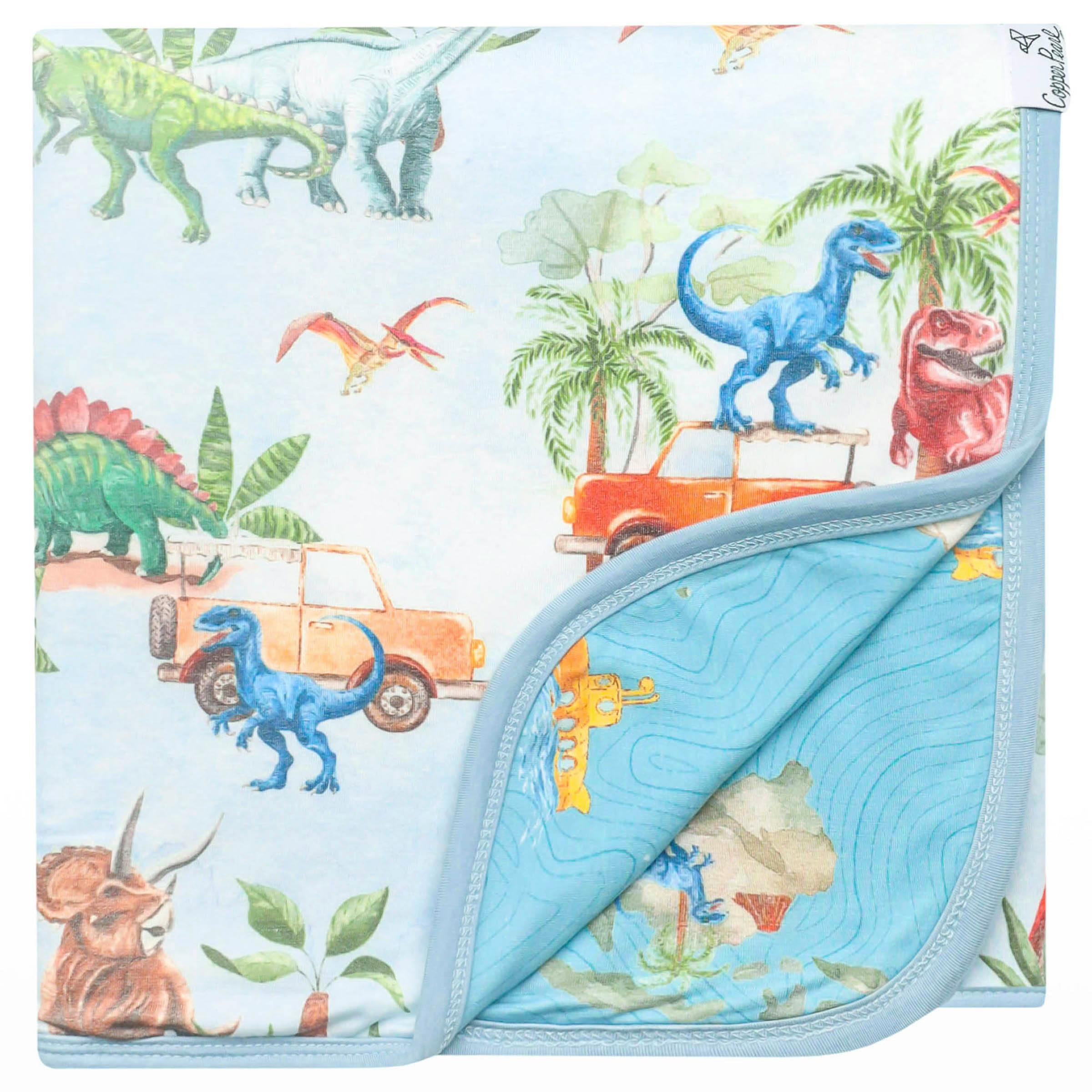 Three-Layer Quilt - Dino Explorer