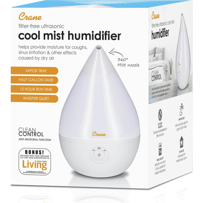 Droplet Ultrasonic Cool Mist Humidifier