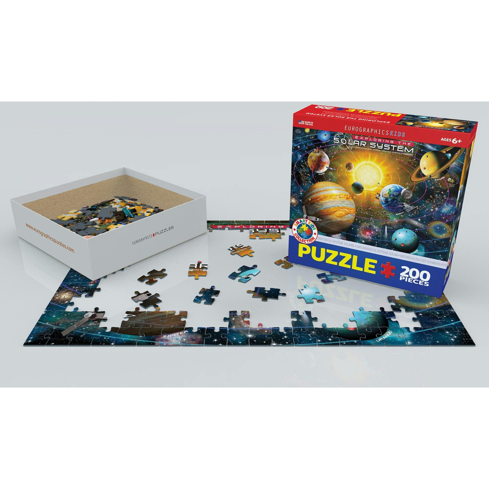 Smart Kids: Exploring the Solar System - 200 pc Puzzle