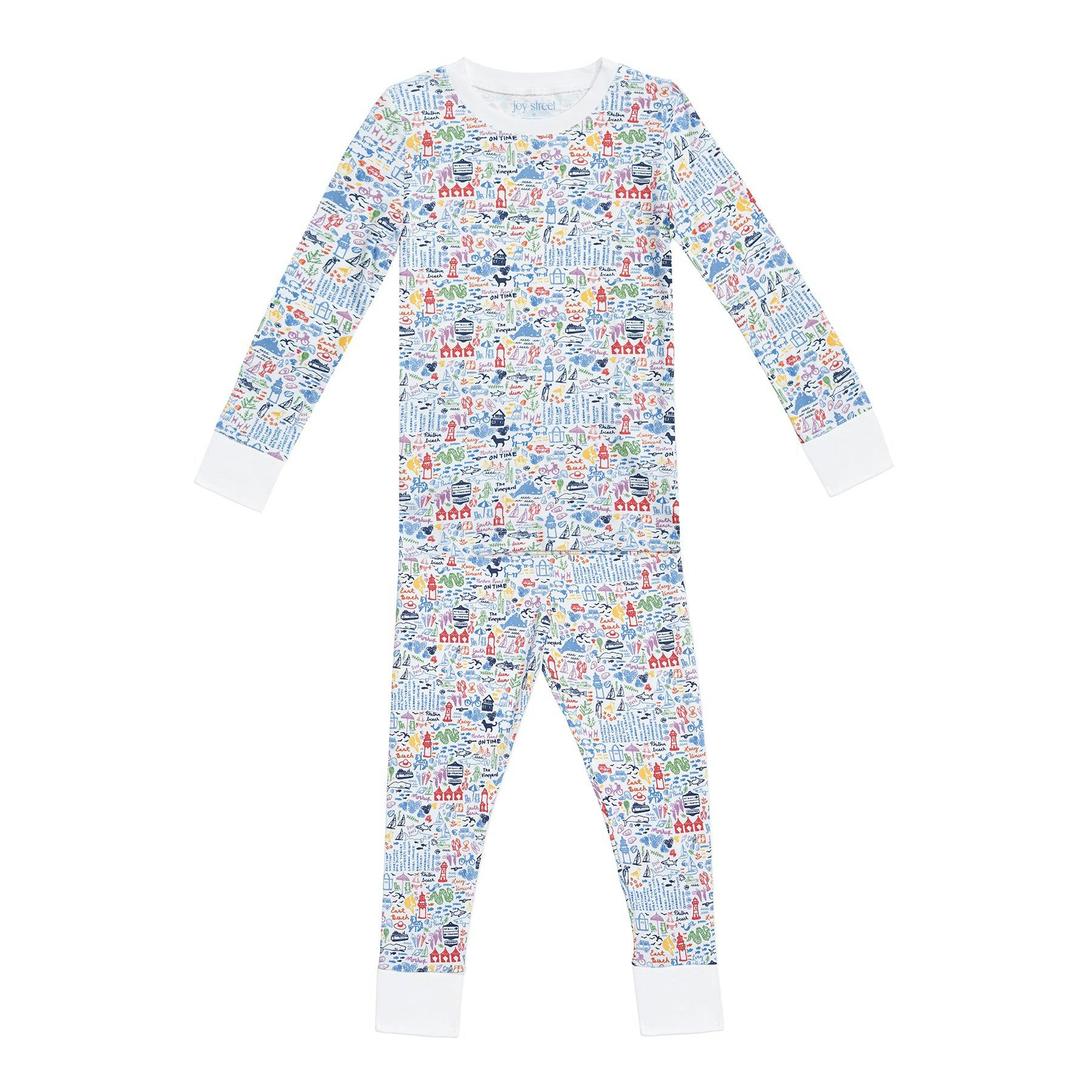 Martha's Vineyard Two Piece Kids Pajamas