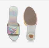 Slipper High-heel Ophelie(Rainbow Butterfly) Costume Accessory for Kids