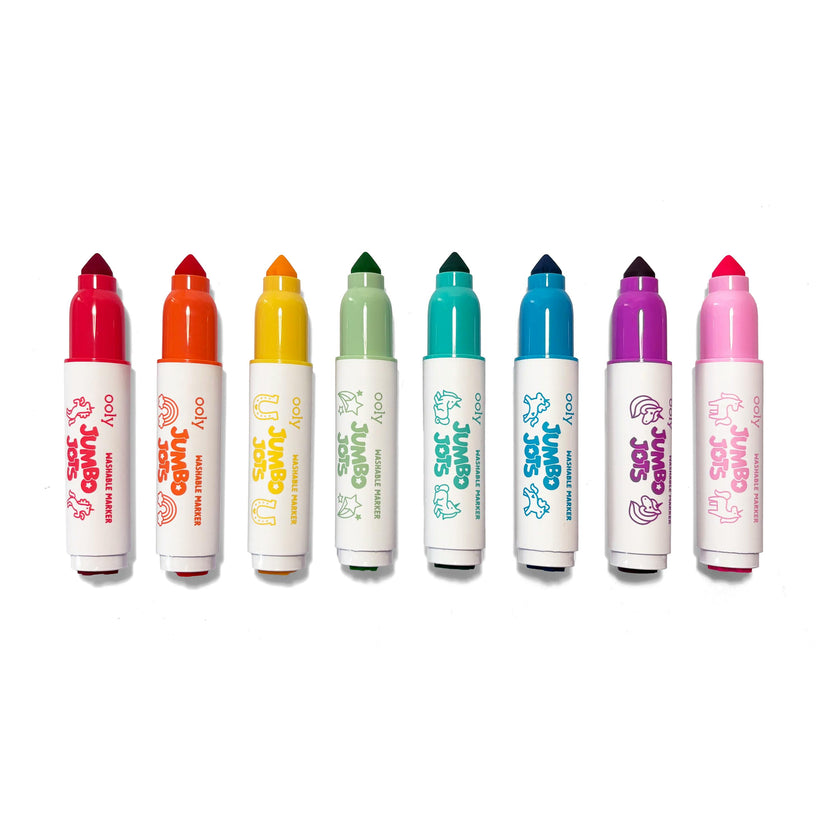 Jumbo Jots Dual Tip Stamp Markers - Unicorn - Set of 8