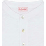 White Marco Boy Long Sleeve Polo Shirt