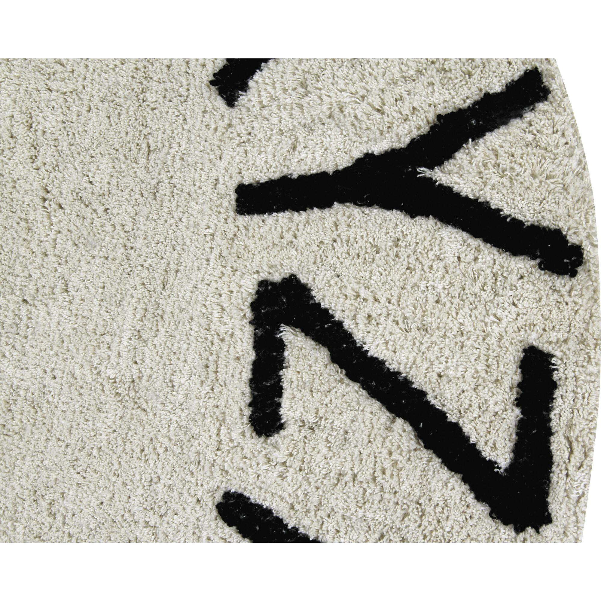ABC Round Washable Rug