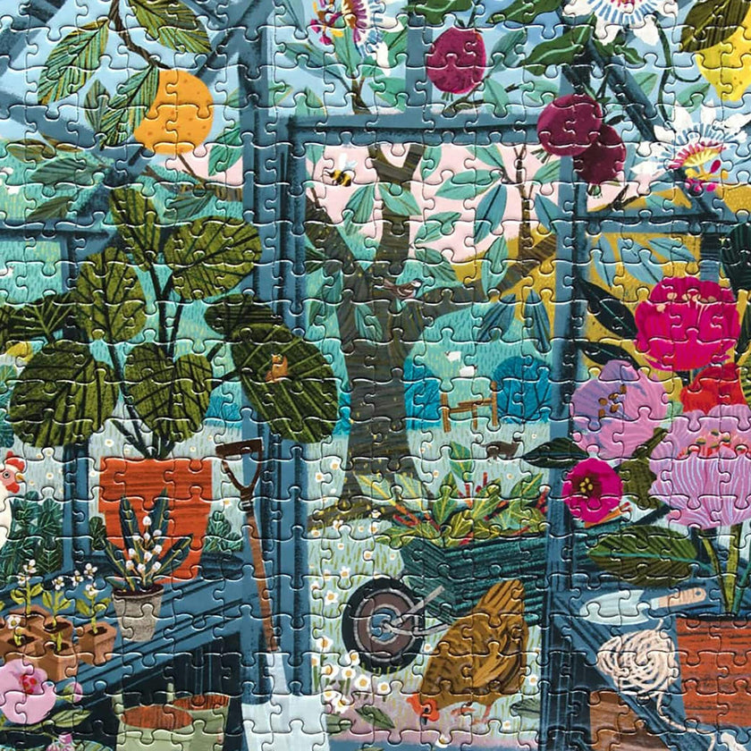Piece&Love: English Greenhouse - 1000 pc Puzzle