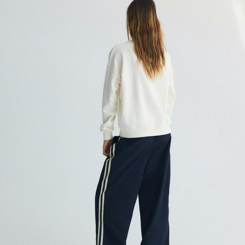 TNS Logo Teen Sweatshirt Ecru