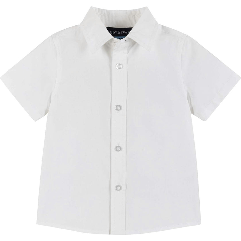 Infant Four Piece Buttondown and Vest Set