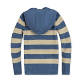 Organic Henley Sweater Hoodie