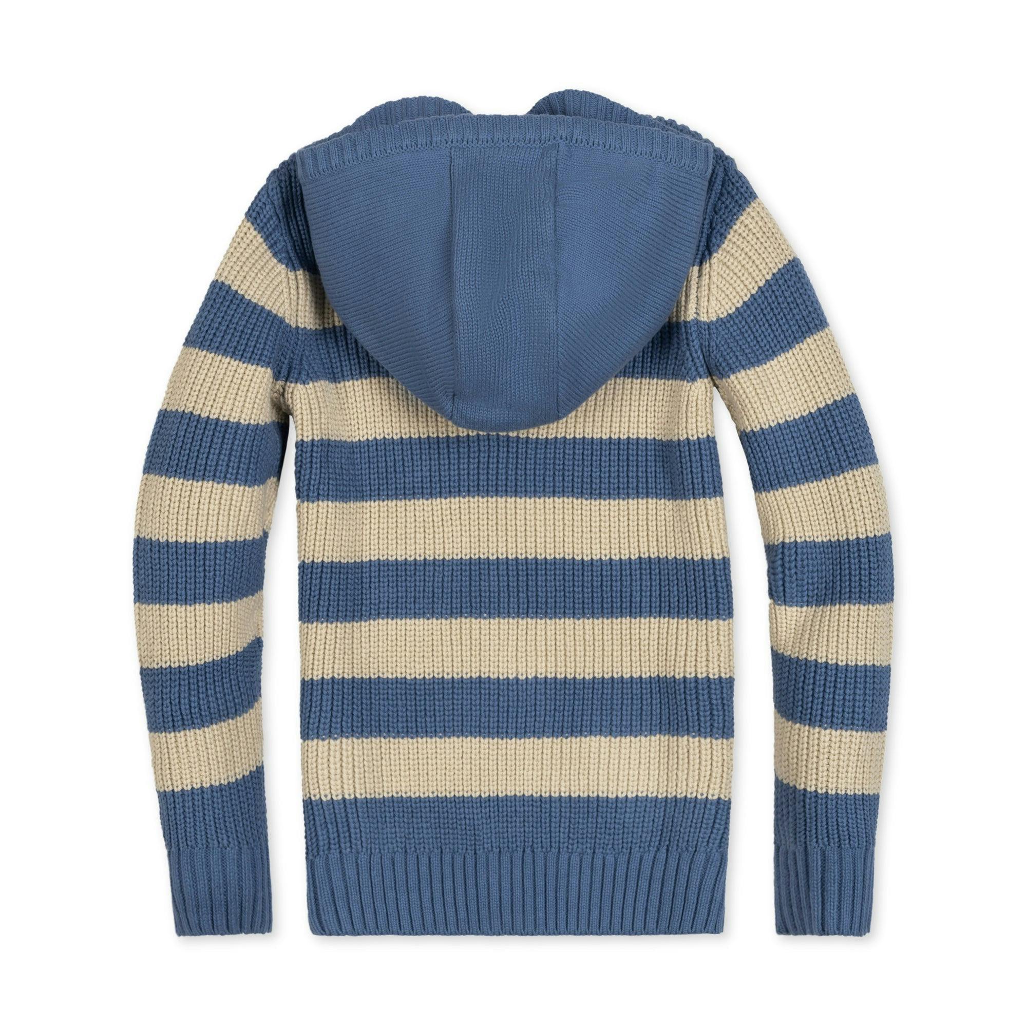 Organic Henley Sweater Hoodie