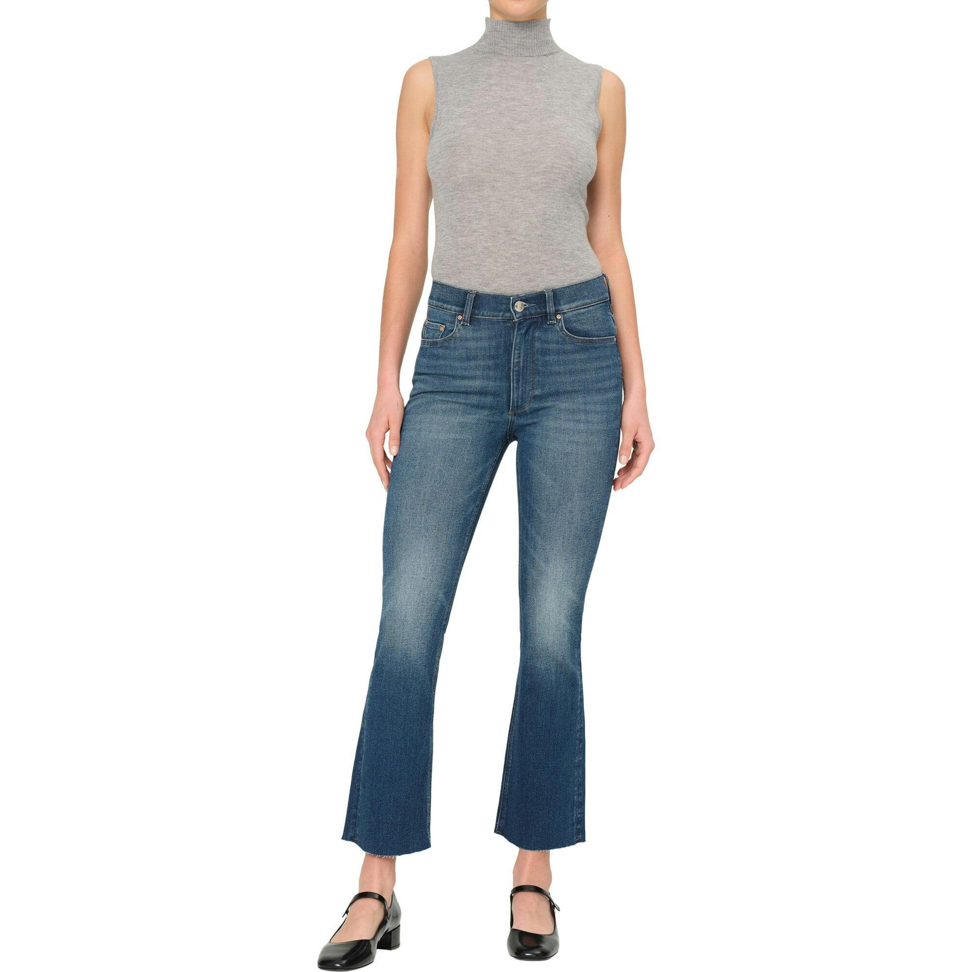 Bridget Boot High Rise Instasculpt Crop Jeans | Hulton