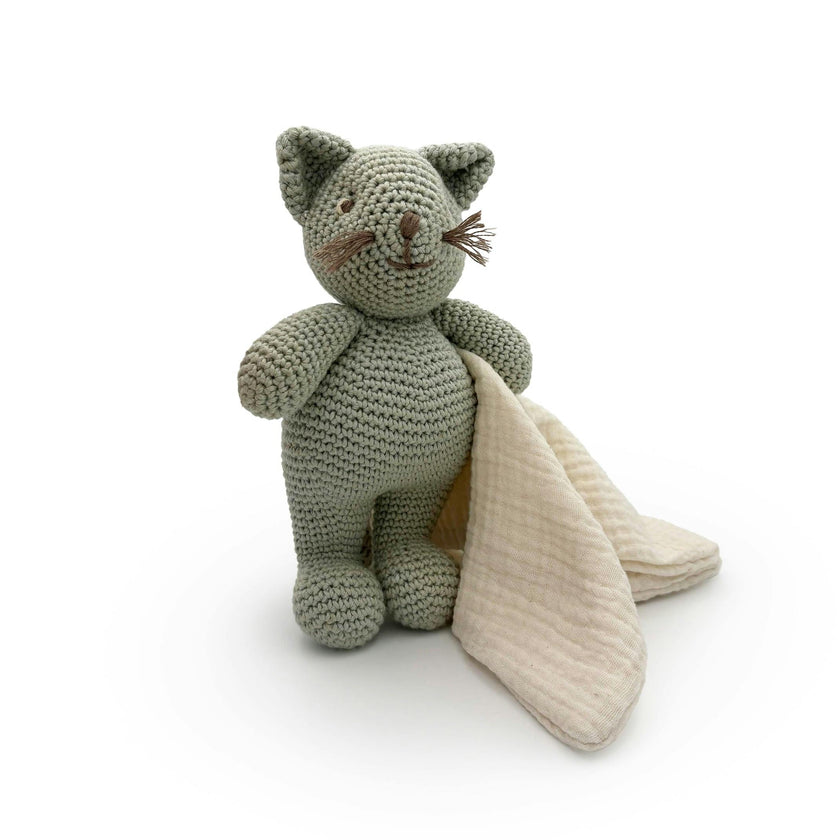 Cat Soft Toy 100% organic cotton
