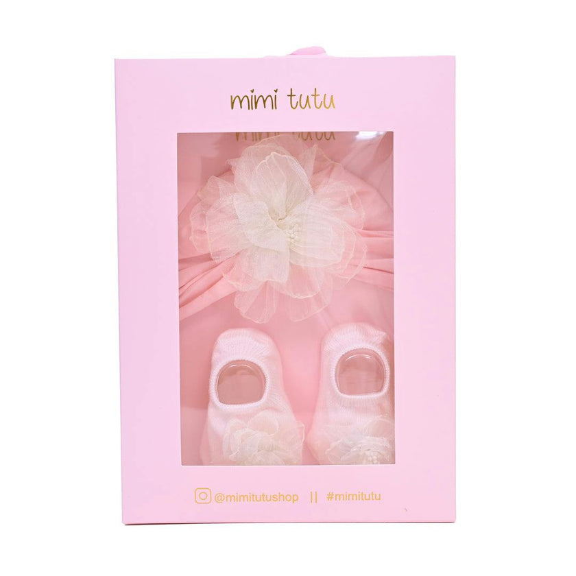 Ivory Flower Pink Base Gift Set