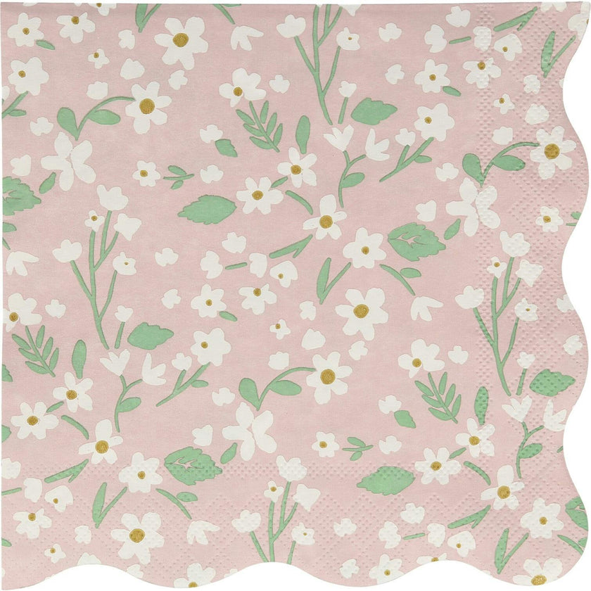 Set of 20 Ditsy Floral Large Napkins