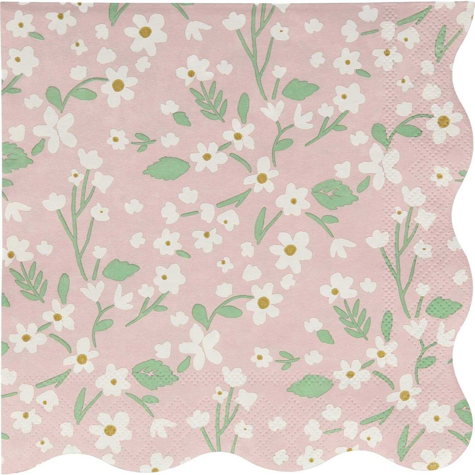 Set of 20 Ditsy Floral Large Napkins