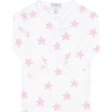 Pink Stars Print Pajama