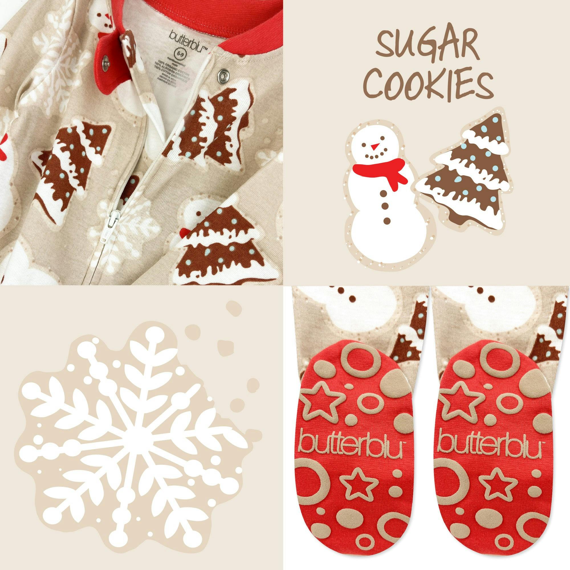 Matching Family Jammies Christmas Pajamas - Sugar Cookies
