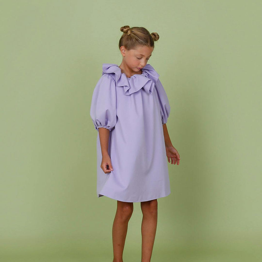 Sara dress (ash pink)
