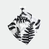 Fern Print Double Lay Knotted Muslin Lovey