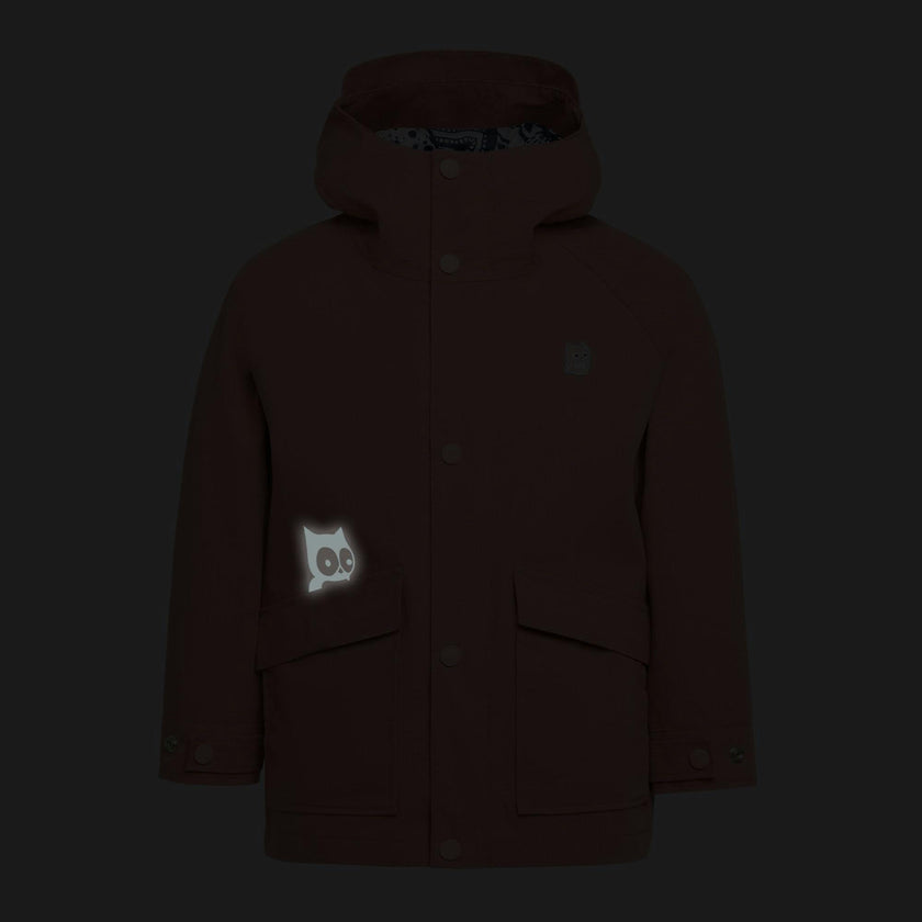 Variat PrimaLoft Waterproof Chin Guard Zipper Parka Jacket