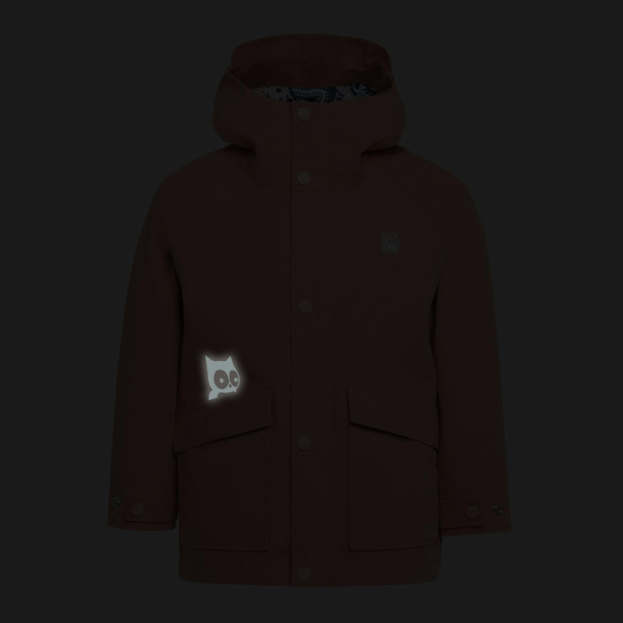 Variat PrimaLoft Waterproof Chin Guard Zipper Parka Jacket