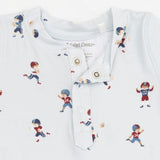 Tiny Footballers - Uni Romper