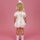 Emery Girl Set - Dallas Print