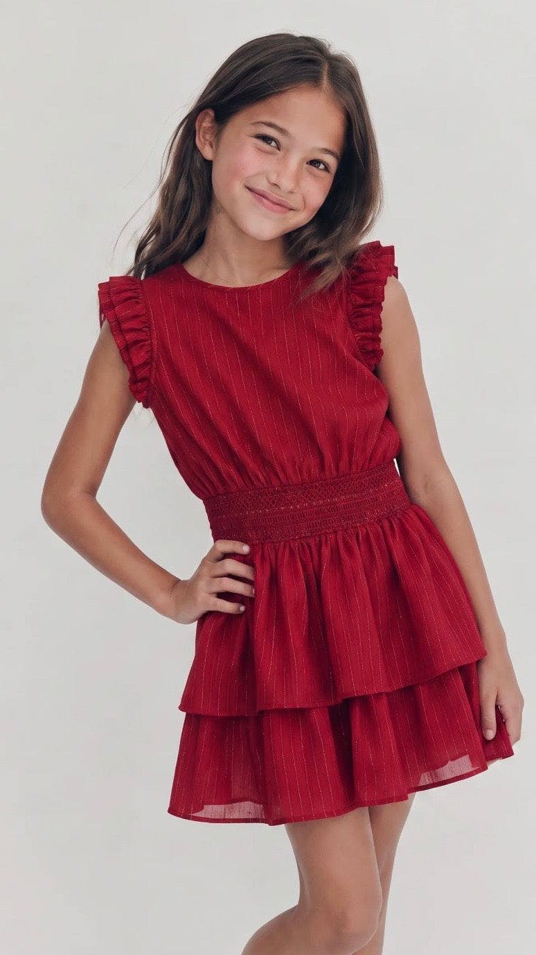 Marigot Dress Red