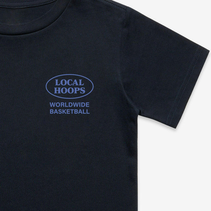 Kids Bucket Tee Navy