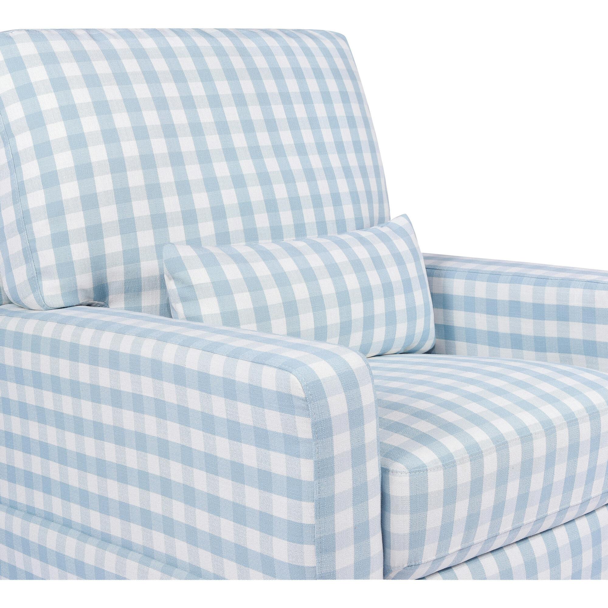 Crawford Pillowback Comfort Swivel Glider