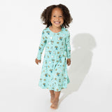 If You Give a a Cookie Bamboo Girls' Long Sleeve Dress