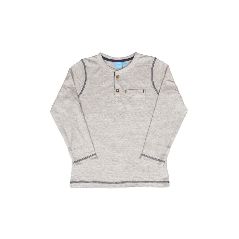 Harper Long Sleeve Henley Boy