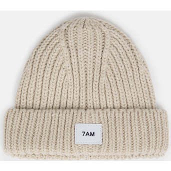 Chunky Rib Knit Beanie