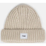 Chunky Rib Knit Beanie