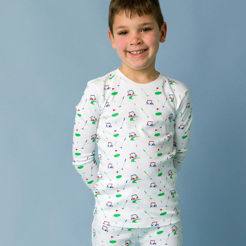The Organic Long Sleeve Pajama Set [Par Tee]