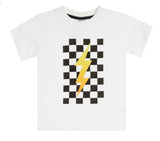 Kids Tee - Orange Gradient Bolt