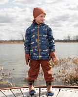 Stretch Jersey Beanie Brown